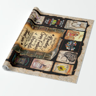 I Am A Reader Blanket, Book Lover Blanket, Wrapping Paper