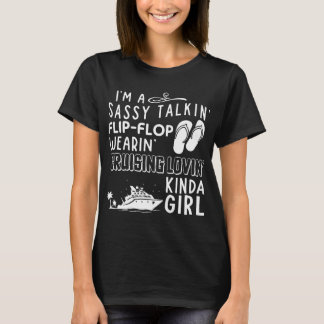 I am a sassy talking flip flop wearing fish t-shir T-Shirt