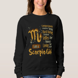 I Am A Scorpio Girl Zodiac Sign Women Sweatshirt