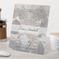 I am a Seashell - 10x12 Desk Stand v1.1