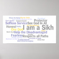 I am a Sikh Poster