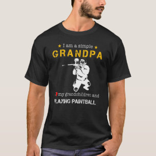 I Am A Simple Grandpa I Love My Grandchildren And T-Shirt