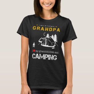 I Am A Simple Grandpa I Love My Grandchildren And T-Shirt