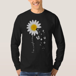 I Am A Simple Woman Dog Paw Flip Flop Wine For Wom T-Shirt