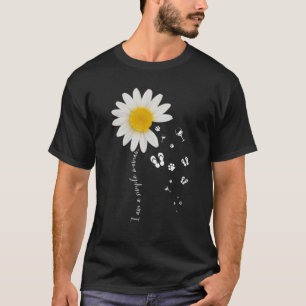 I Am A Simple Woman Dog Paw Flip Flop Wine For Wom T-Shirt