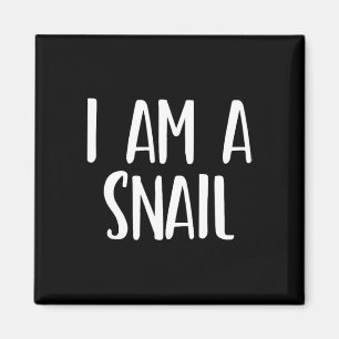I Am A Snail Halloween I'm Simple Costume Easy Fun Magnet