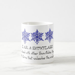 I Am A Snowflake Ceramic Mug