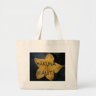 I am a star within. large tote bag