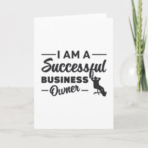 I Am A Successful Business Owner Boss CEO Gift Card