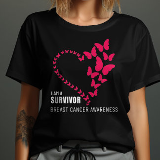 I Am A Survivor Breast Cancer Awareness T-Shirt