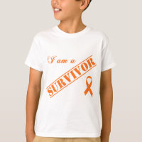 I am a Survivor - Orange Ribbon