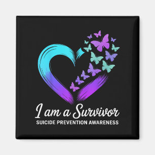 I Am A Survivor Suicide Prevention Awareness Magnet