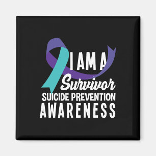 I Am A Survivor Suicide Prevention Awareness  Magnet