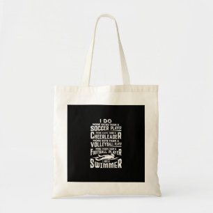 I Am A Swimmer Funny Swimming Pool Swimmer Gift Tote Bag