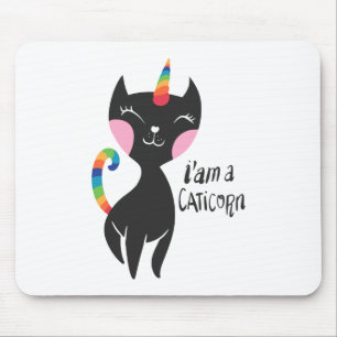 I am a unicorn - Choose background color Mouse Pad