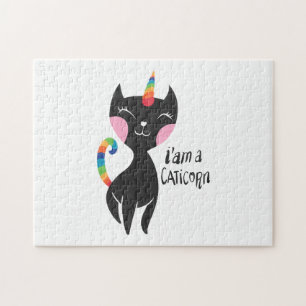 I am a unicorn - Choose background colour Jigsaw Puzzle