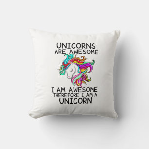 i am a unicorn T-Shirt Cushion