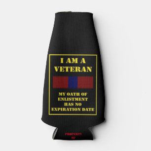 I AM A VETERAN BOTTLE COOLER