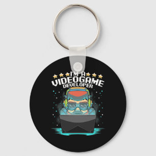 I Am A Video Game Developer Key Ring