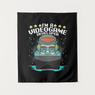 I Am A Video Game Developer Tapestry