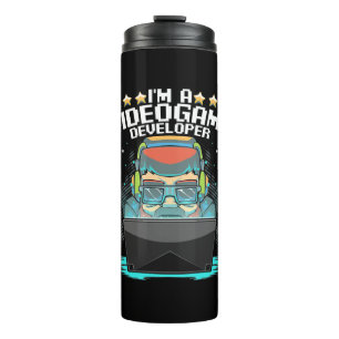 I Am A Video Game Developer Thermal Tumbler