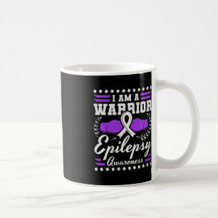 I Am A Warrior Epilepsy Awareness Coffee Mug