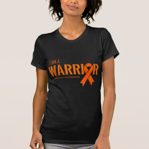 I am a Warrior Leukemia Cancer Awareness  T-Shirt