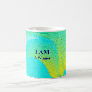 "I AM A WINNER" White 11 oz Classic White Mug