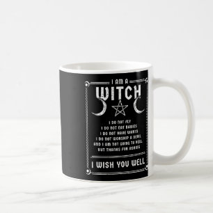 I Am A Witch Wicca Halloween Pagan Costume  Coffee Mug