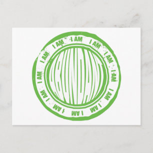 I AM Abundant Postcard