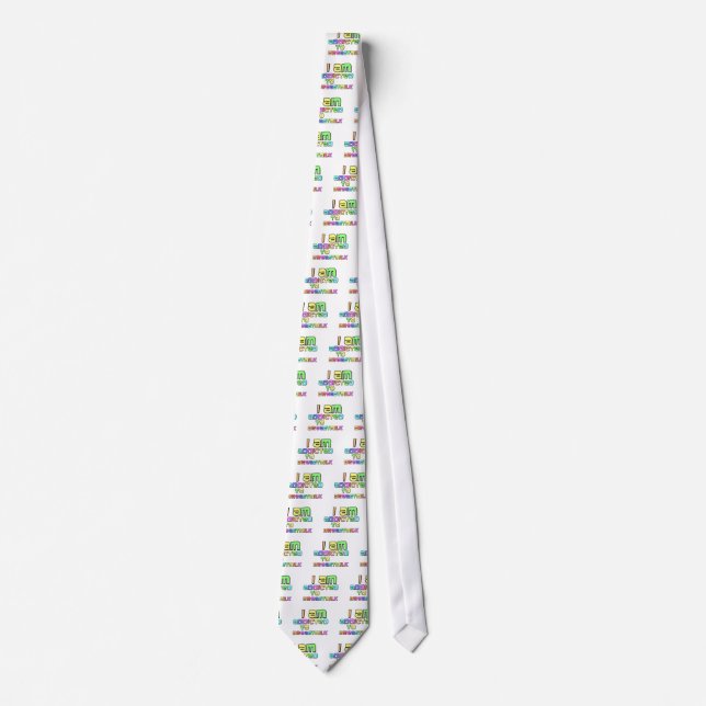 I Am Addicted To Breast Milk Tie (Front)