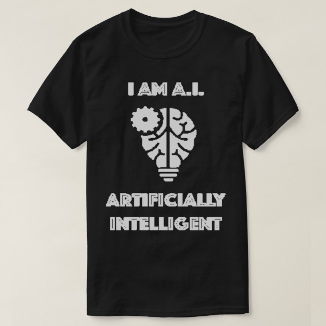 I AM AI T-Shirt (Design Front)