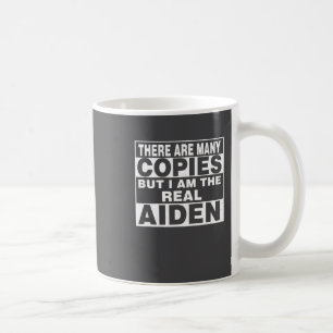 I Am Aiden Fun Shirt Funny D Coffee Mug