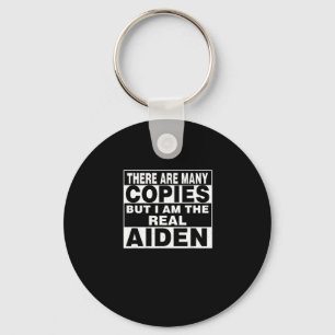 I Am Aiden Fun Shirt Funny D  Key Ring