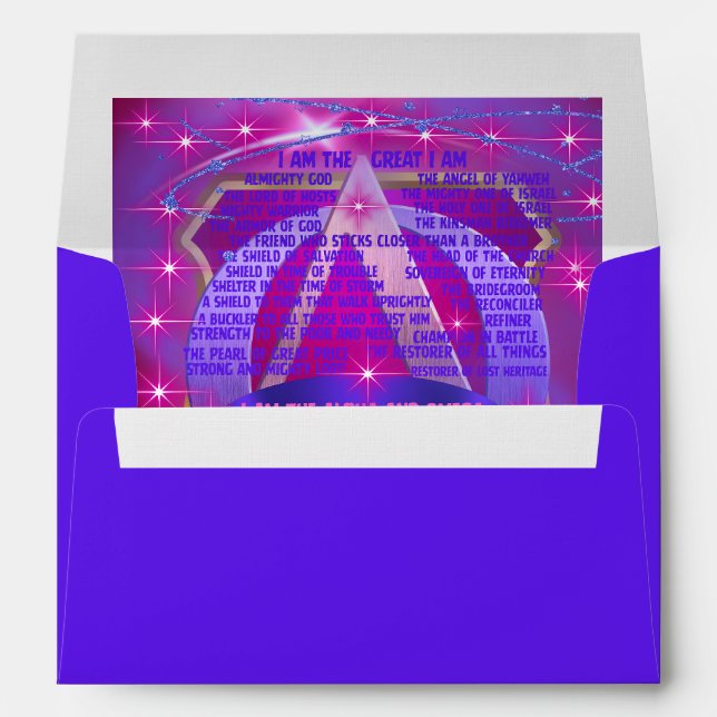 I Am Alpha & Omega Matching Envelopes (Back (Bottom))