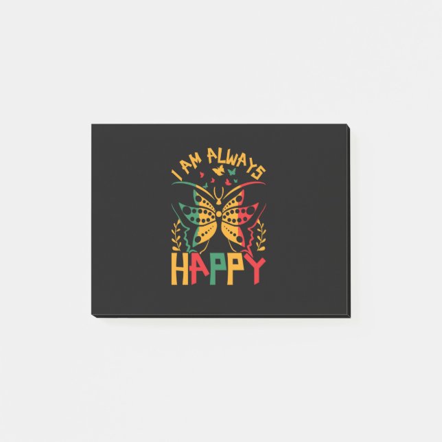 i_am_always_happy_02 post-it notes (Front)