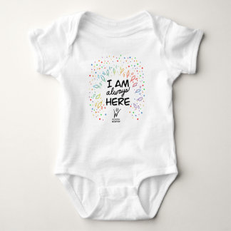 I Am Always Here - Rainbow Tree Baby Bodysuit