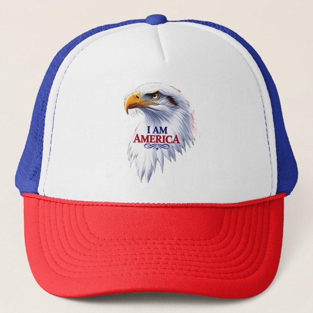 I am America! Trucker Hat (Front)