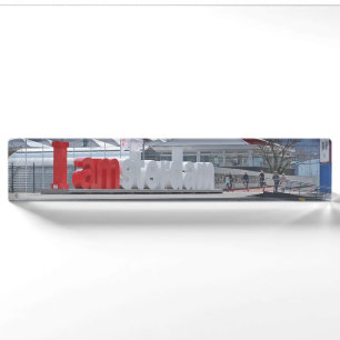 I am Amsterdam Sign, Netherlands Nameplate