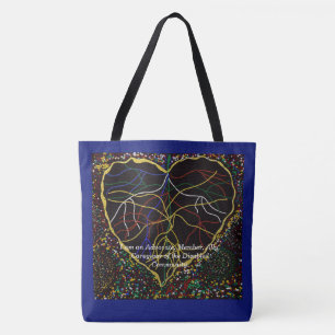 I Am An Advocate, Member, Ally, Caregiver Tote Bag