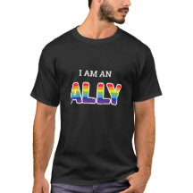 I am an Ally  Tee (Dark)