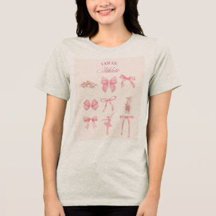 I am an Athlete Tri-Blend Shirt