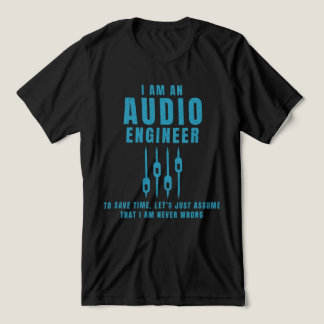 I am an audio engineer Tri-Blend shirt