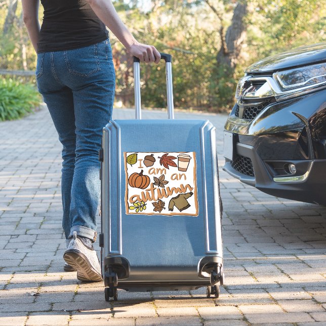 I am an Autumn Classic T-Shirt (Suitcase Insitu)