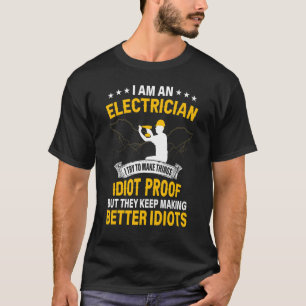I Am An Electrician Electrician Men T-Shirt
