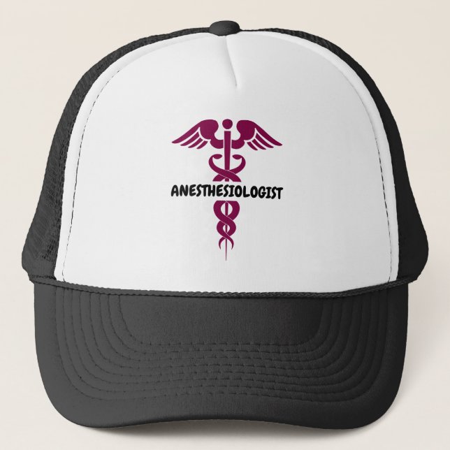 I am Anaesthesiologist Trucker Hat (Front)