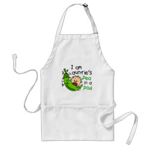 I Am Auntie's Pea In A Pod Standard Apron