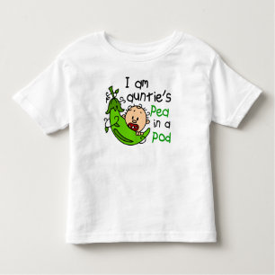 I Am Auntie's Pea In A Pod Toddler T-Shirt