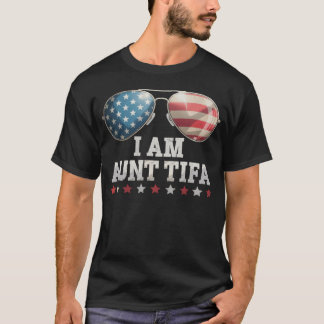 I Am Auntifa Auntifa Funny Auntifa usa 2025 friend T-Shirt