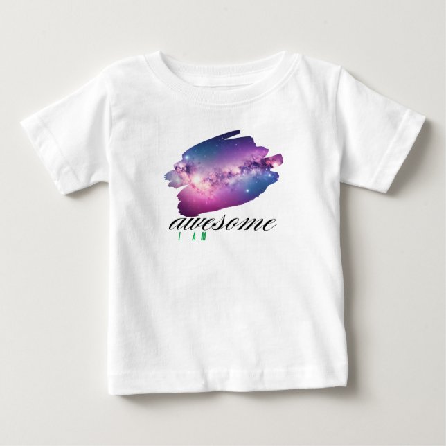 I am awesome baby T-Shirt (Front)
